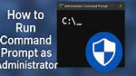 Running a Command as Administrator Using Powershell?