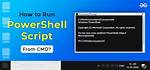 Running Cmd Command in Powershell