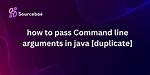 Running Command Line in Java [Duplicate]