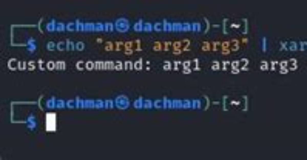 Running Multiple Commands with Xargs