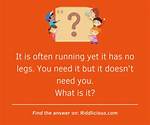 Running ___ (Often-Repeated Joke)