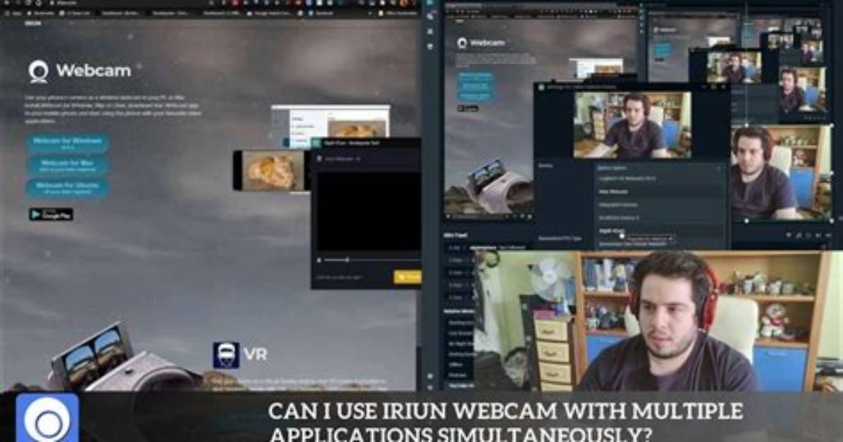 Running Webcam with Multiple Applications