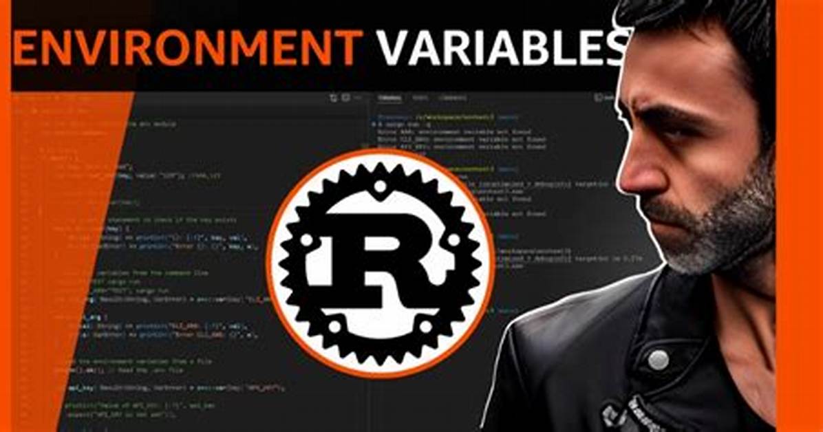 Rust Environment Variables Without Dotenv