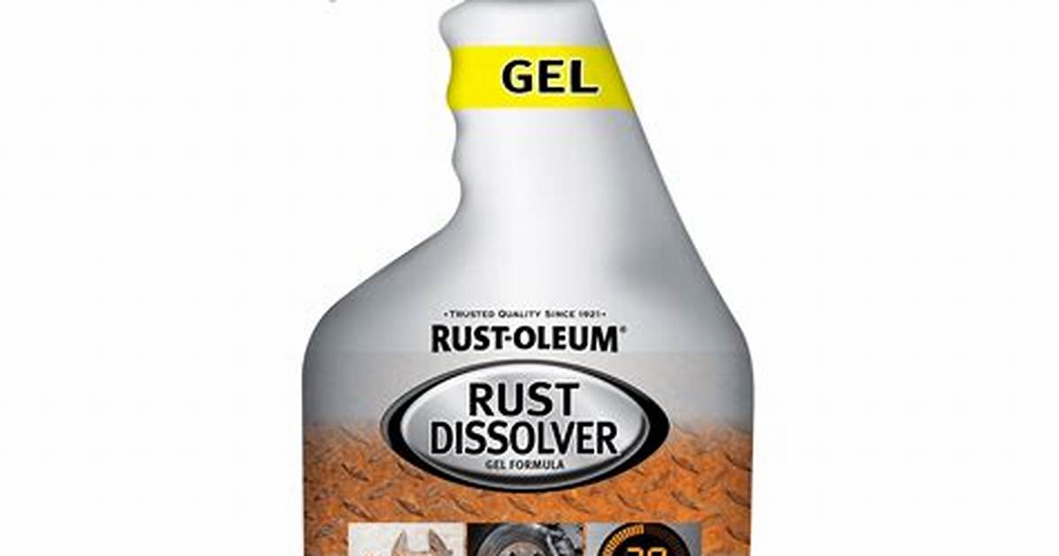 Rust Oleum Rust Dissolver Gel
