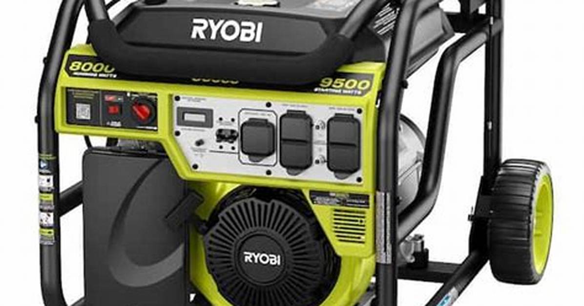 Ryobi Generators