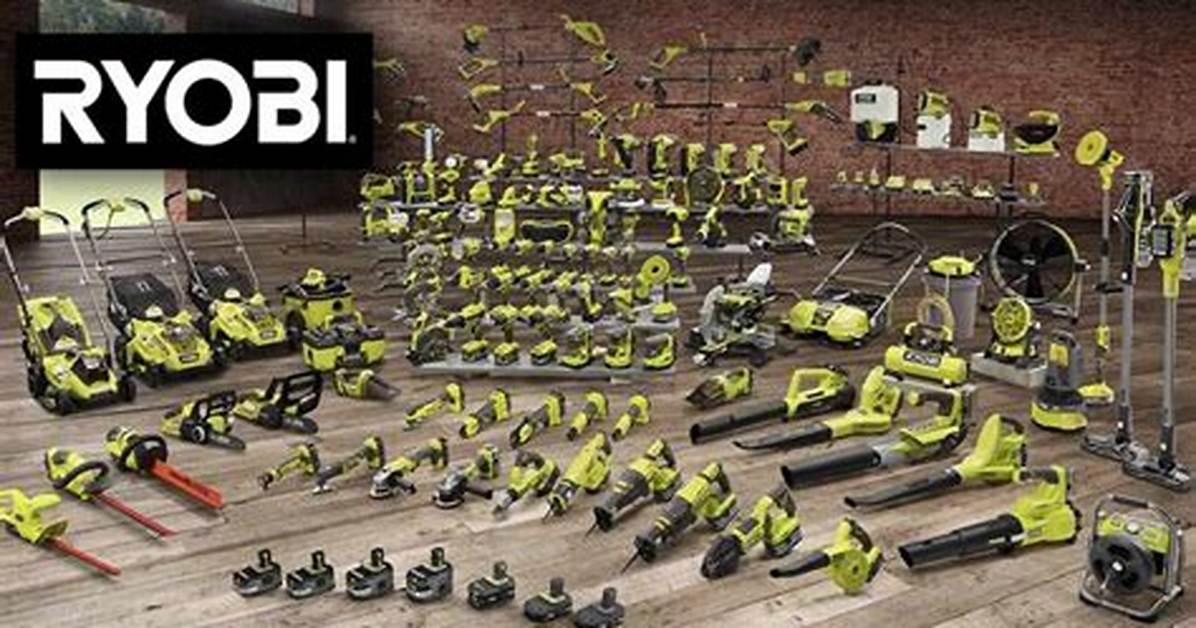 Ryobi One Plus Tools