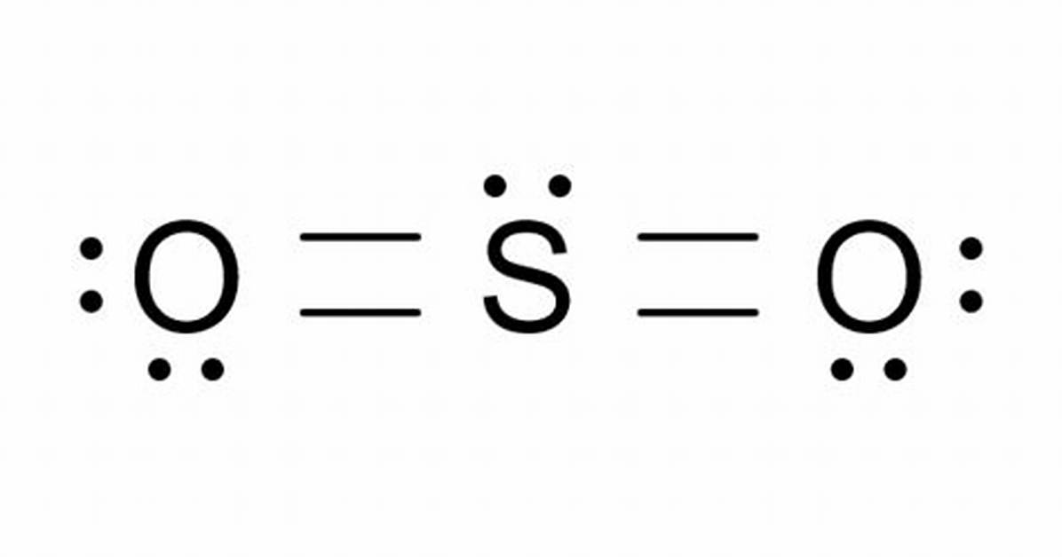 S02 Lewis Structure