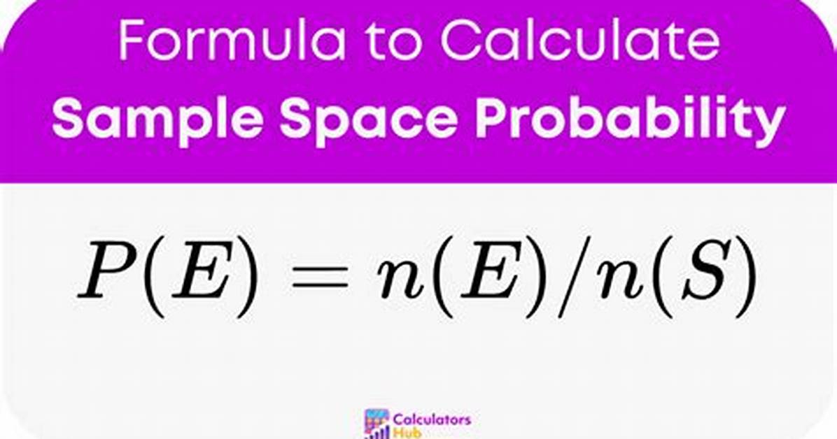 Sample Space Probability Calculator
