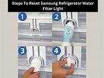 Samsung Filter Reset