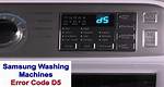 Samsung Washer D5 Code