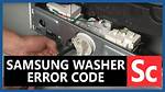 Samsung Washer Sc Code