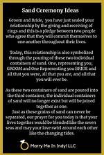 Sand Ceremony Script