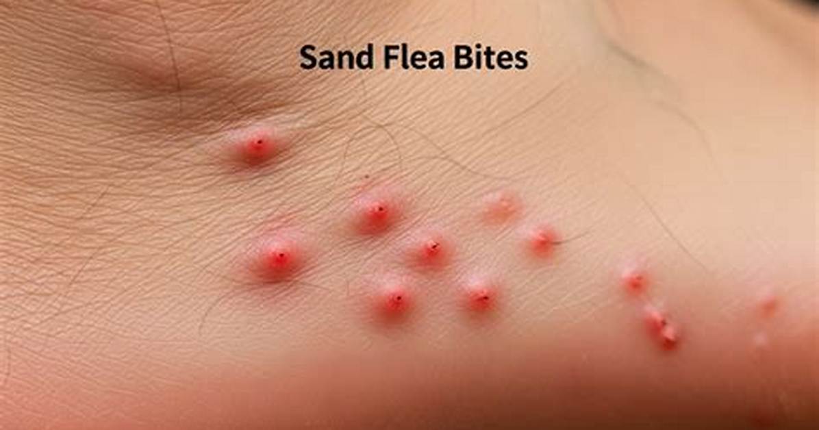 Sand Fleas Bites