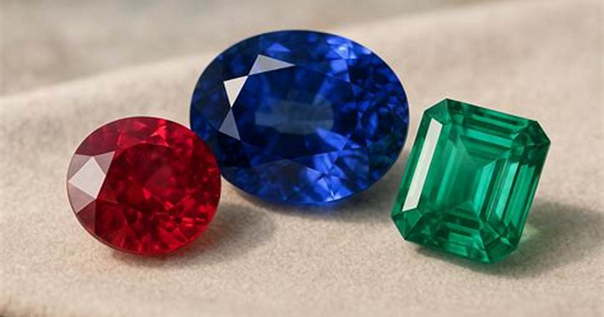 Sapphire Emerald or Ruby
