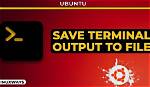 Save Current Terminal Scrollback to File?