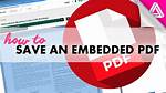 Save Embedded Pdf from Website