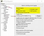 Saving the Putty Session Logging