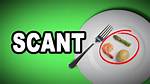 Scant Meaning