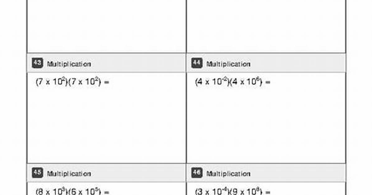 Scientific Notation 64