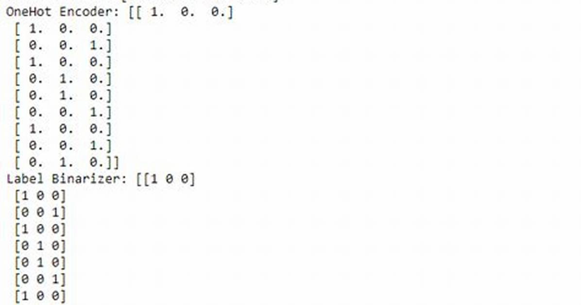 Scikit-Learn's Labelbinarizer Vs. Onehotencoder