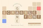 Scrabble Font