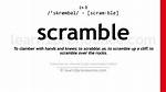 Scramble Definition