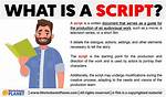 Script Meaning