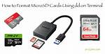 Sd Card Cloning Using the Dd Command