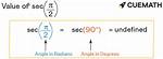 Sec(Pi/2)