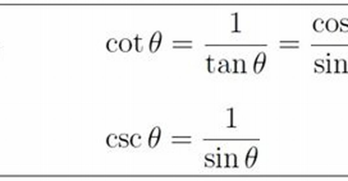 Sec Trigonometry