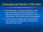 Section 1250 Property