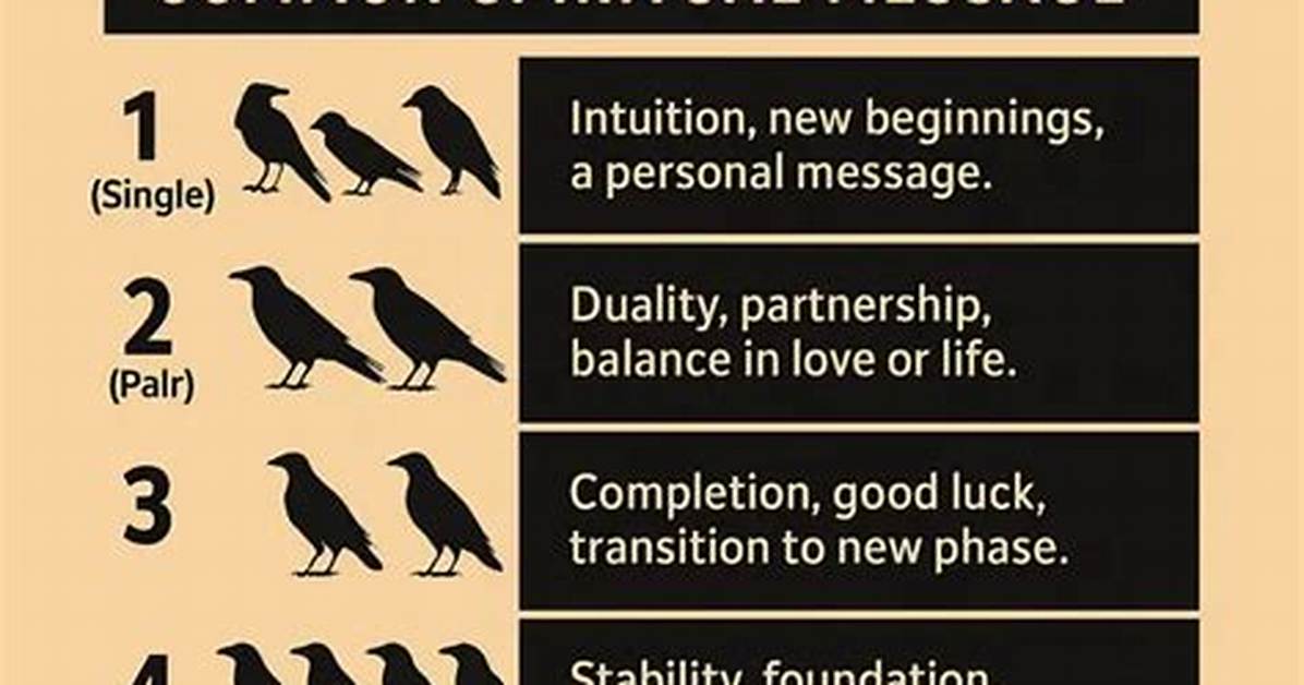Seeing Crows Meaning