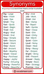 Seeks Synonym