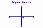 Segment Bisector Definition