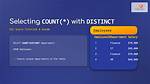 Selecting Count(*) with Distinct