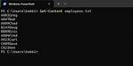 Selecting First X Characters in Powershell with a Catch