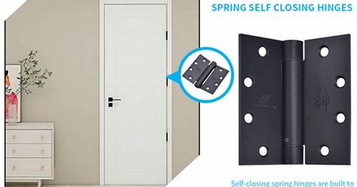 Self Closing Door Hinge