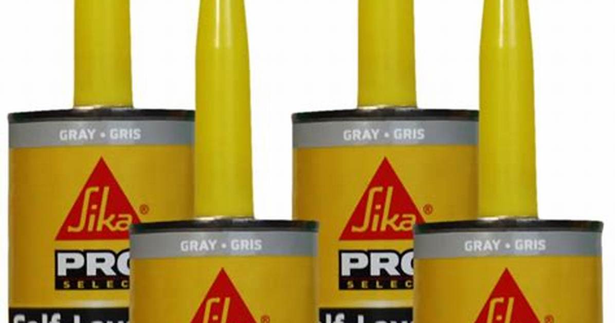 Self Leveling Caulk