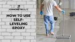 Self Leveling Epoxy