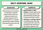 Self Serving Bias Example