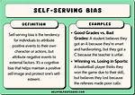 Self Serving Definition
