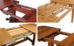 Self Storing Leaf Table
