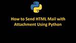 Send Html Emails with Python