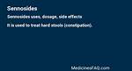 Sennosides Side Effects