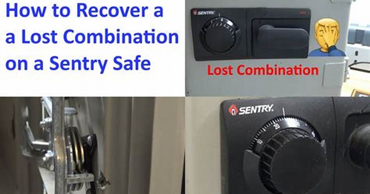 Sentry Safe Lost Combination