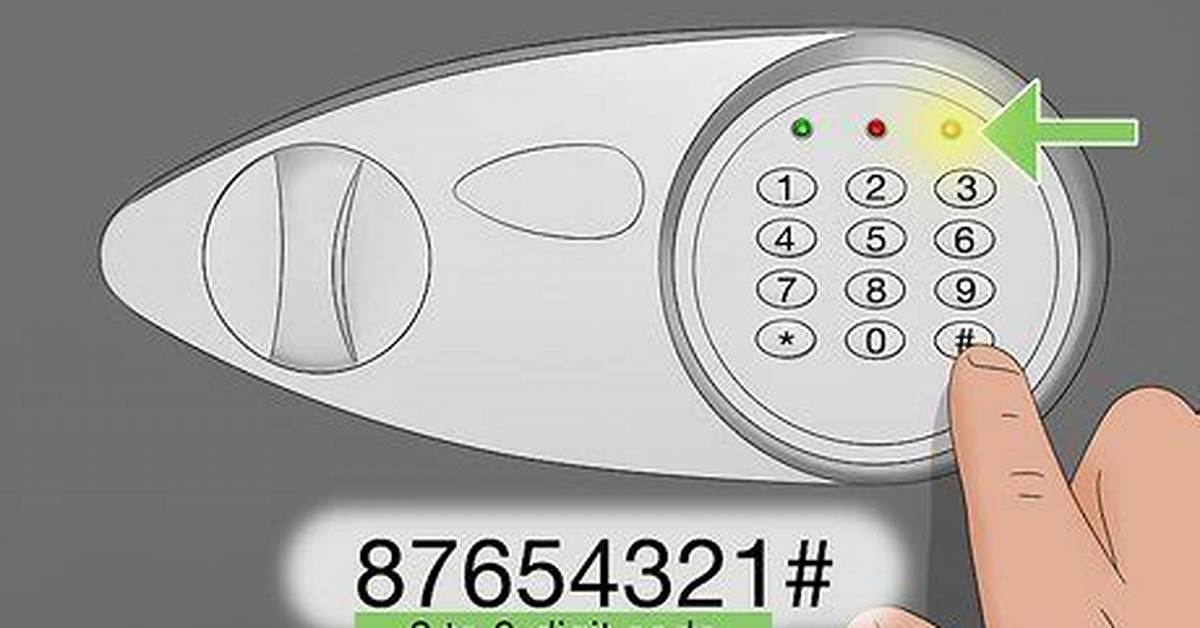 Sentry Safe Reset Code