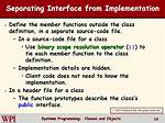 Separating Class Code into a Header and Cpp File