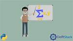 Series Summation Using for Loop in Python