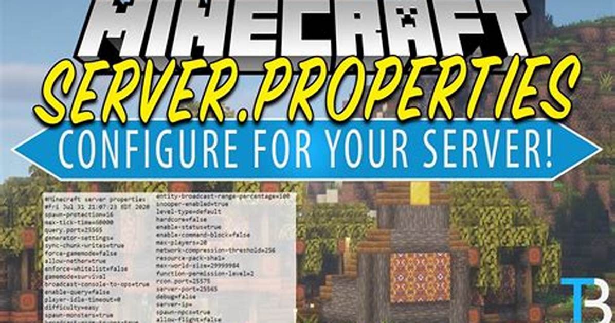 Server Properties Minecraft