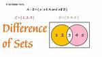Set Difference Between Three Sets